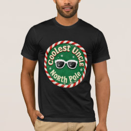 Coolest Uncle This Side of the North Pole | Retro T Shirt