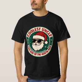 Coolest Uncle This Side of the North Pole | Retro T Shirt