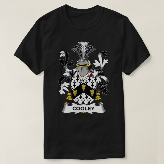 Cooley Jackar Arm Family Crest T Shirt (Design framsida)