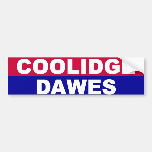 Coolidge-Dawes bildekal (Framsidan)