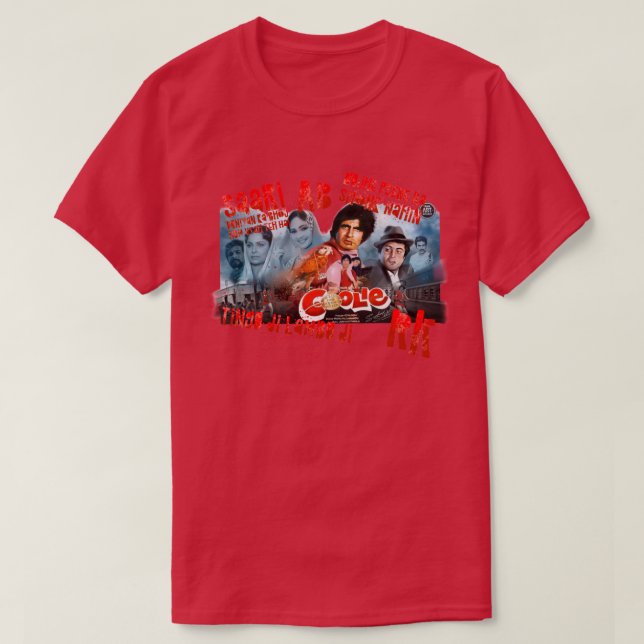 Coolie Digital teckning T Shirt (Design framsida)