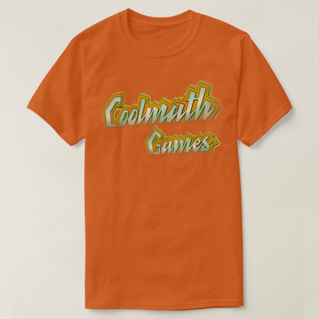 Coolmath-spel Planet T Shirt (Design framsida)