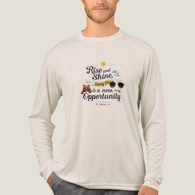Coolness, Coffee & New Opportunities T Shirt (Framsida)