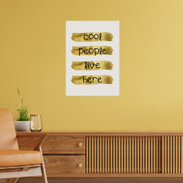 Coolor bor här poster