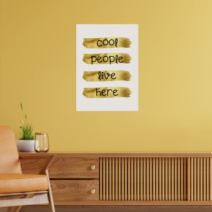 Coolor bor här poster