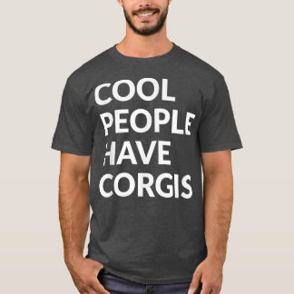 Coolor med CorgisFunny Hund T Shirt