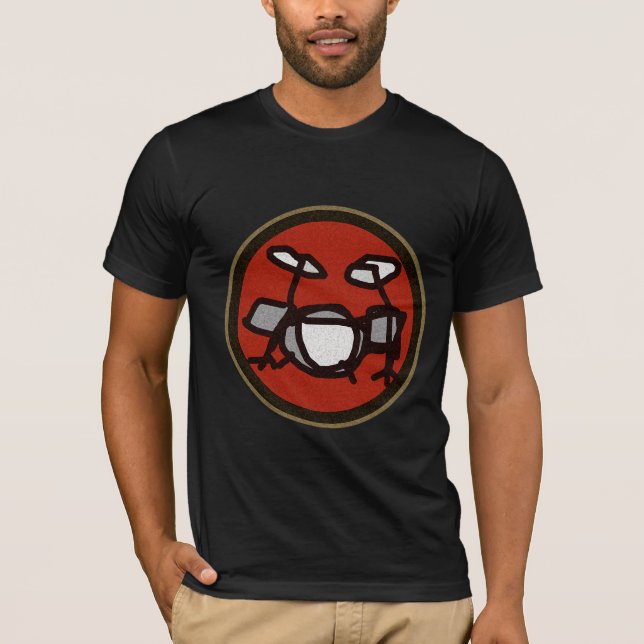 coolor, musikinstrument tee (Framsida)