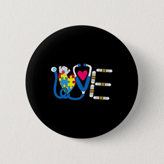 Coolt Autism Awareness Day-design  Knapp (Framsida)