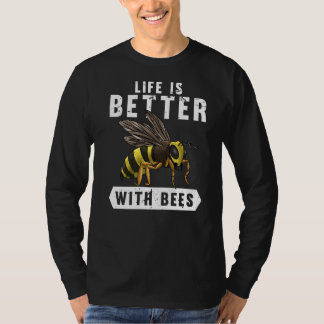 Coolt Biskötsel För Män Kvinnor Honungsbin Bikupa  T Shirt