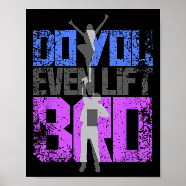 Coolt Brukar Du Ens Lfta Bro Cheerleading , Presen Poster (Framsidan)