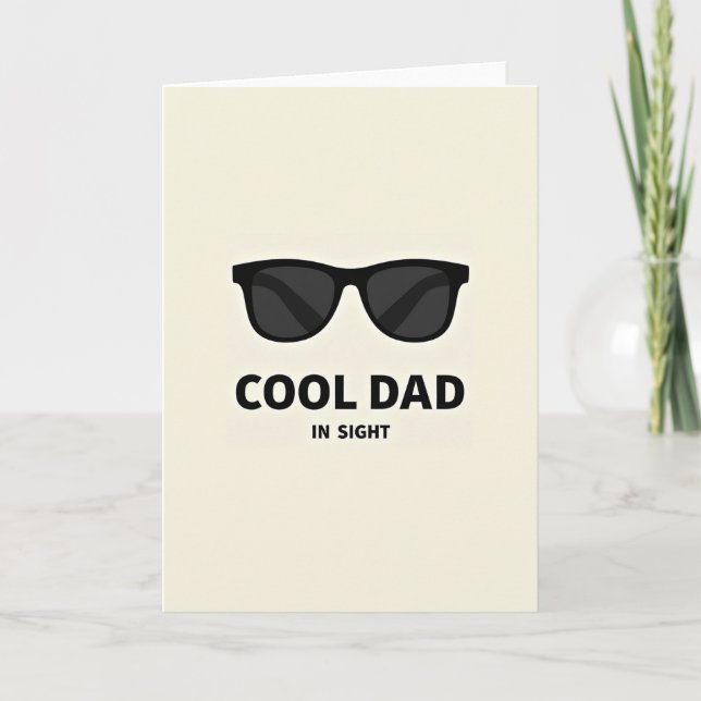 Coolt Farsdagspresent Solglasögon Kort (Framsida)