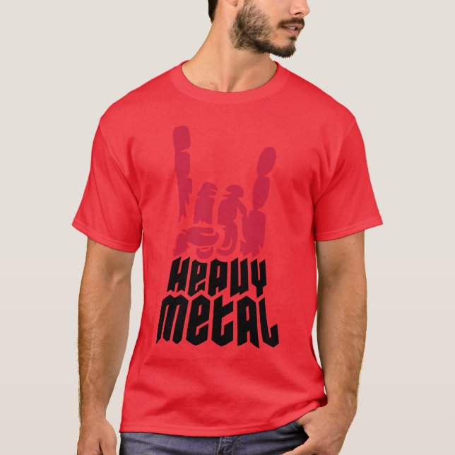 Coolt heavy metal retro t shirt (Framsida)
