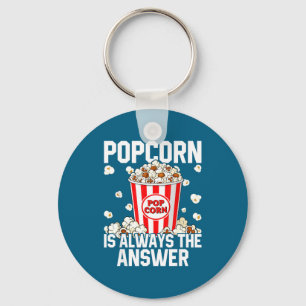 Coolt kostym popcorn majs pop älskare nyckelring