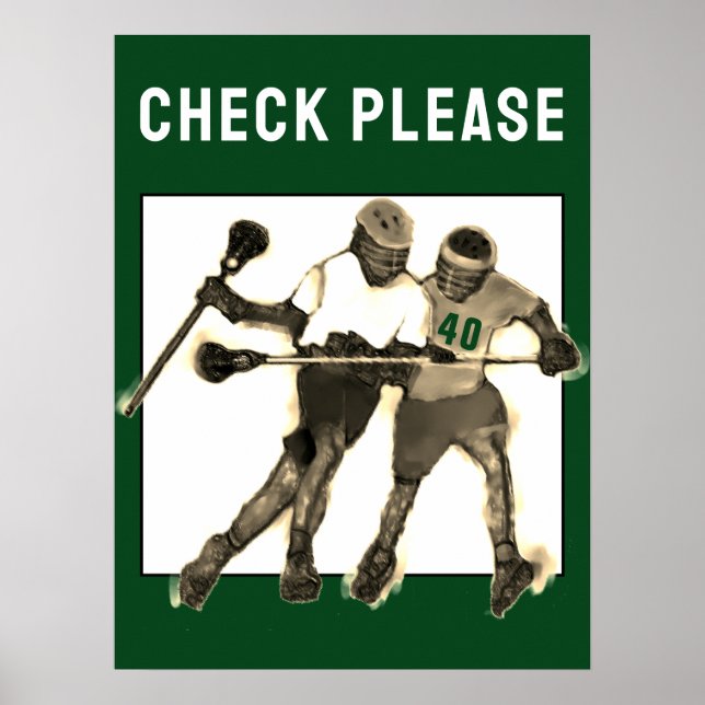 Coolt Lacrosse Poster (Framsidan)