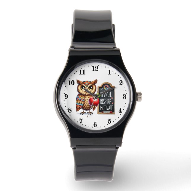 Coolt Lär inspirera motivera  Armbandsur (Framsida)