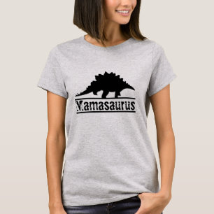 Coolt Namn Anpassningsbar Mamasaurus Familj Dinosa T Shirt