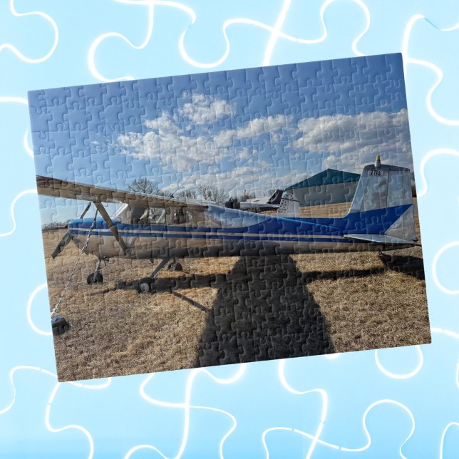 Coolt roligt flygplansfoto, pilotfamilj, flyg  pussel (Skapare uppladdad)
