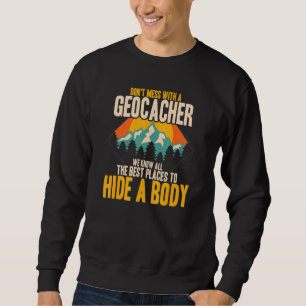 Coolt Rör Inte En Geocacher - Geocaching 1 Lång Ärmad Tröja