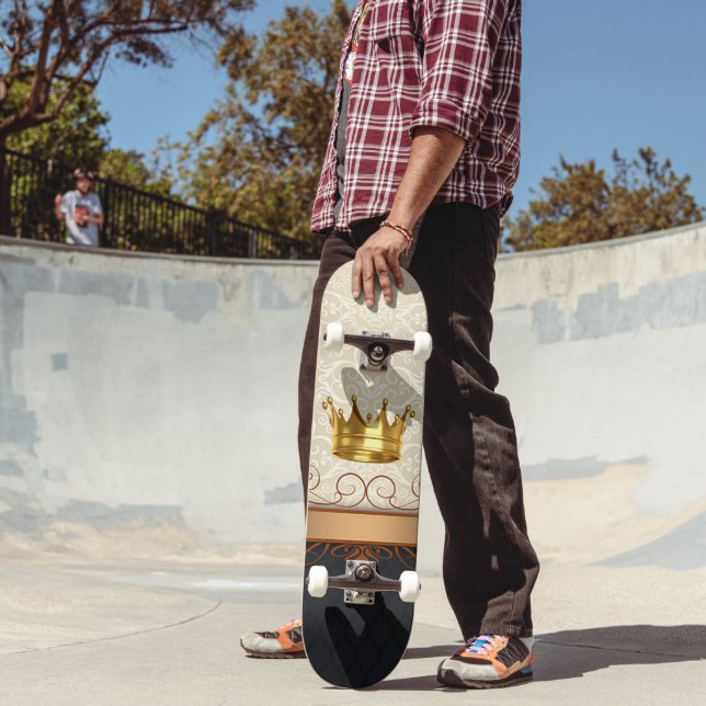 Coolt Royal Crown Skateboard. Mini Skateboard Bräda 18,5 Cm (Utomhus 2)