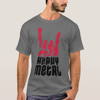 Coolt tungt retro metal t shirt