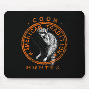 Coon Hunter American Patriotic Raccoon Hunting Tra Musmatta