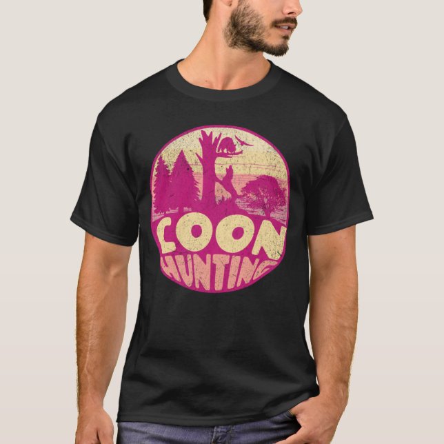 COON HUNTING Coon Hunter 1 T Shirt (Framsida)