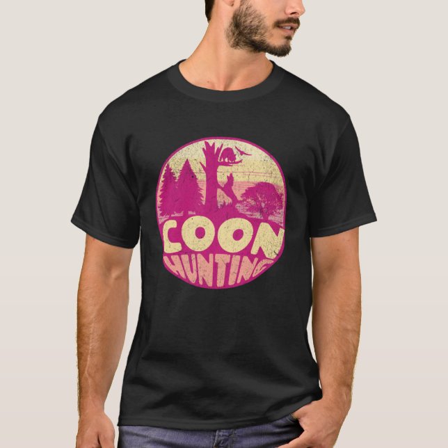 COON HUNTING   Coon Hunter  1 T Shirt (Framsida)