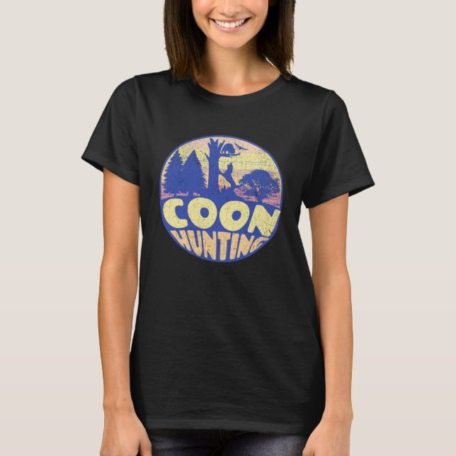 COON HUNTING   Coon Hunter T Shirt (Framsida)