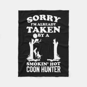 Coon Hunting Coonhounds Coon Hunters Fleecefilt