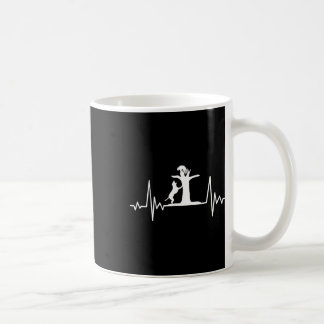 Coon Hunting Heartslag 1 i Hundar Kaffemugg