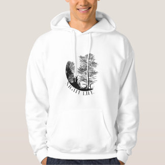 Coon Hunting Night Life - Raccoon Hunter Hound Hun Hoodie