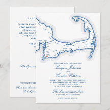 Coonamessett Inn Bröllop Allt-i-ett QR RSVP
