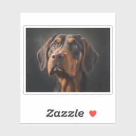 Coonhound Hund Klistermärken