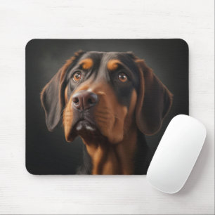 Coonhound hund musmatta