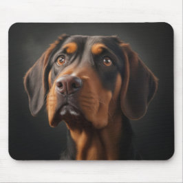Coonhound hund musmatta
