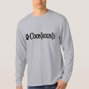 Coonhound (piratstil med pawprint) t-shirt