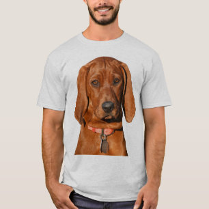 Coonhound-Valp med ben T Shirt
