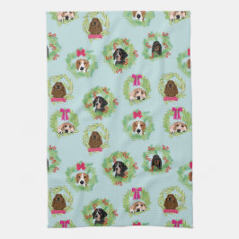 Coonhound Wreaths Kökshandduk