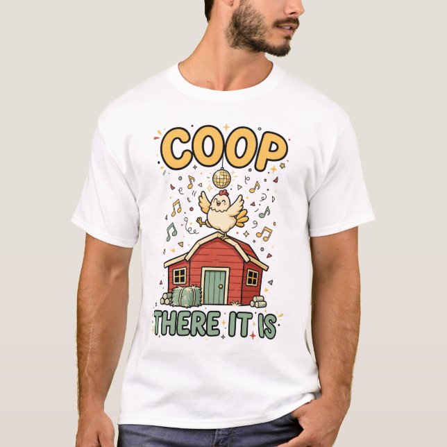Coop Der Är Den Roliga Kyckling Tee (Framsida)