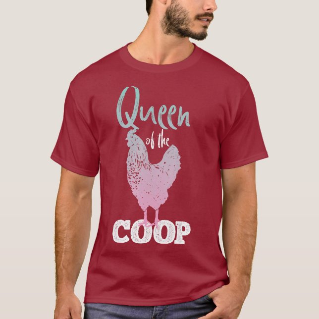 Coop drottning t shirt (Framsida)