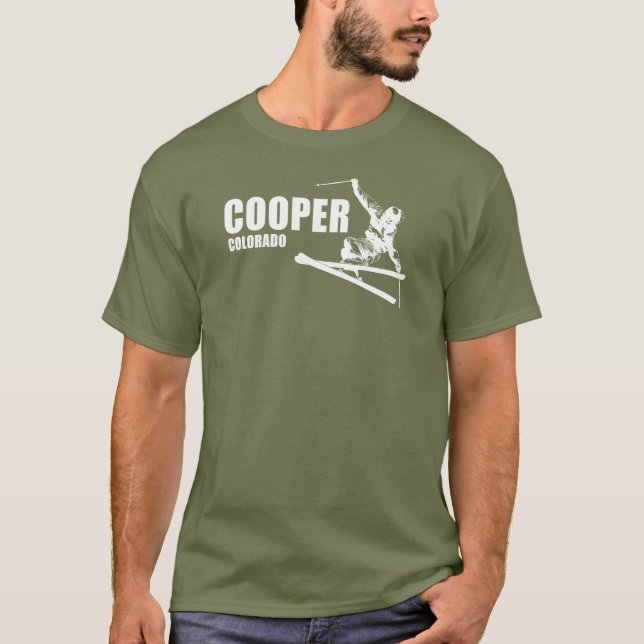 Cooper Colorado Skier T Shirt (Framsida)