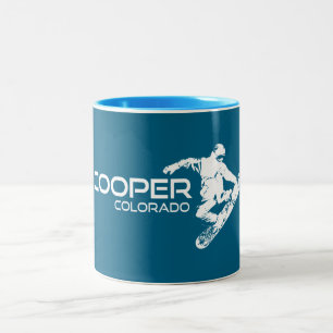 Cooper Colorado Snowboarder Två-Tonad Mugg