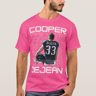 Cooper Dejean 33 Phil Football Tecknad Kfcd002 T Shirt