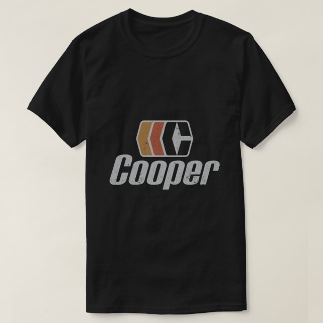 Cooper logotyp Essential T-Shirt (Design framsida)