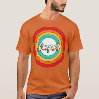 Cooper Namn Shirt Vintage Cooper Circle T Shirt