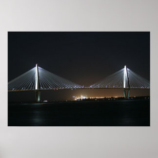 Cooper River Bridge Charleston Poster