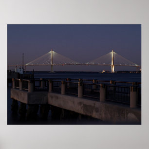 Cooper River Bridge Poster