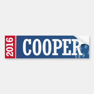 Cooper - Roy Cooper 2016 Bildekal