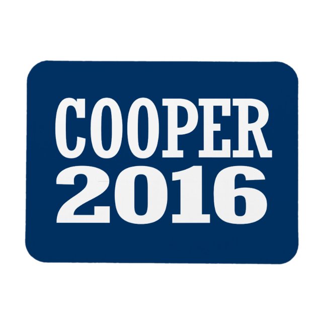 Cooper - Roy Cooper 2016 Magnet (Horisontell)