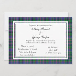 Cooper Scottish Wedding-inbjudan Inbjudningar